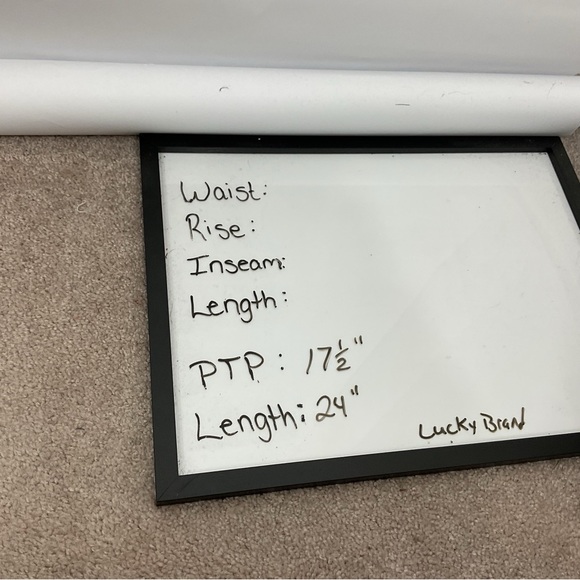 Lucky Brand Split Neck Pullover Shirt Size Small - Picture 8 of 8